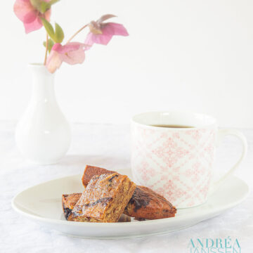 Honey blondies