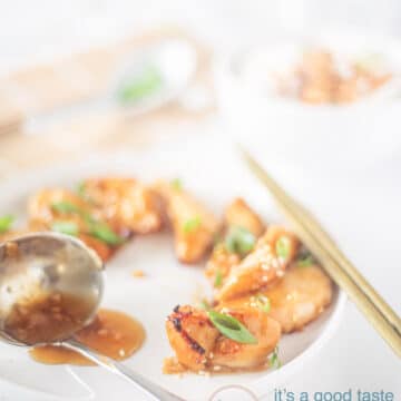 Honey garlic chicken