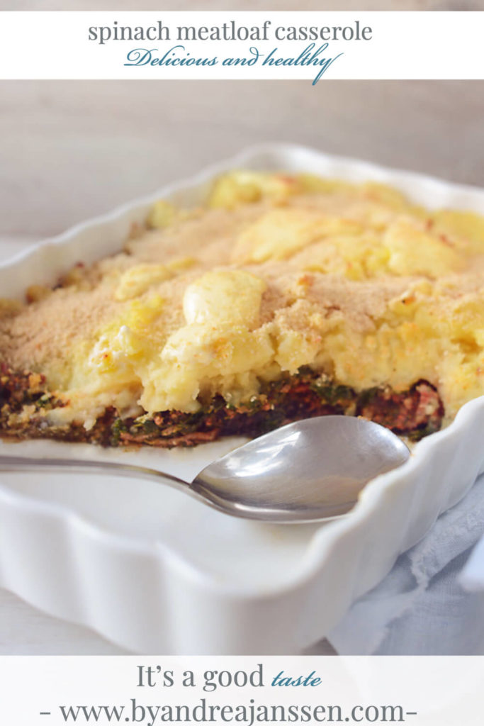 spinach meatloaf casserole