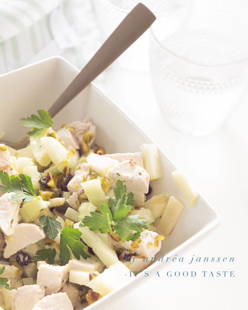 Skinny Waldorf salad