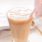 dirty iced Chai latte