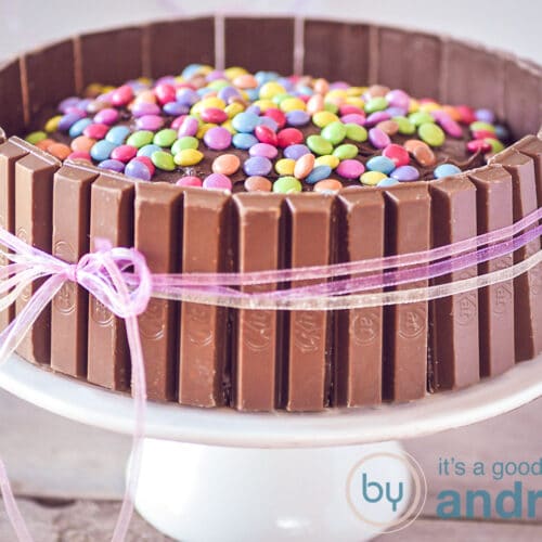 Smarties Kitkat Cake By Andrea Janssen Smarties Kitkat Cake By Andrea Janssen