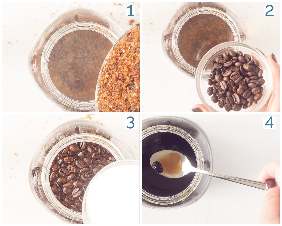 Making Tia Maria in 4 steps