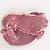 Two sirloin steaks on a white background
