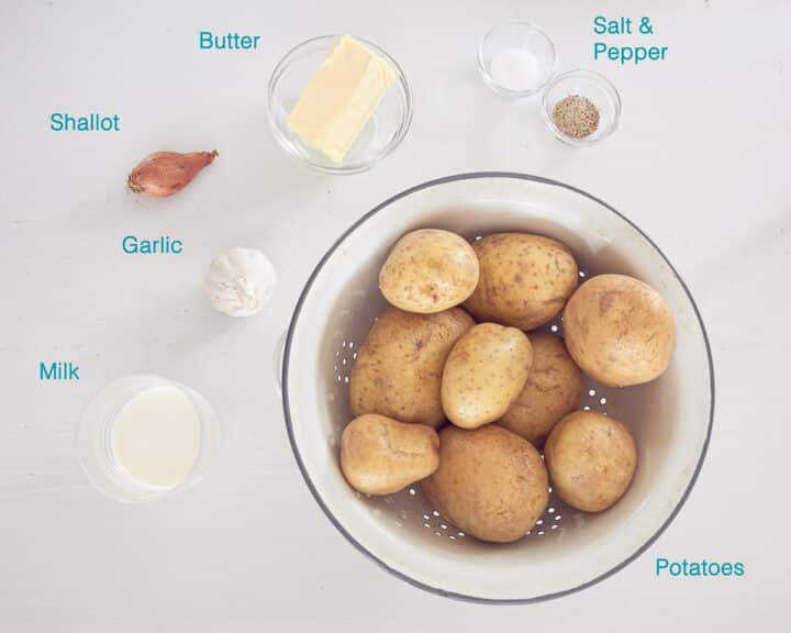 GarlicShallot Mashed Potatoes By Andrea Janssen