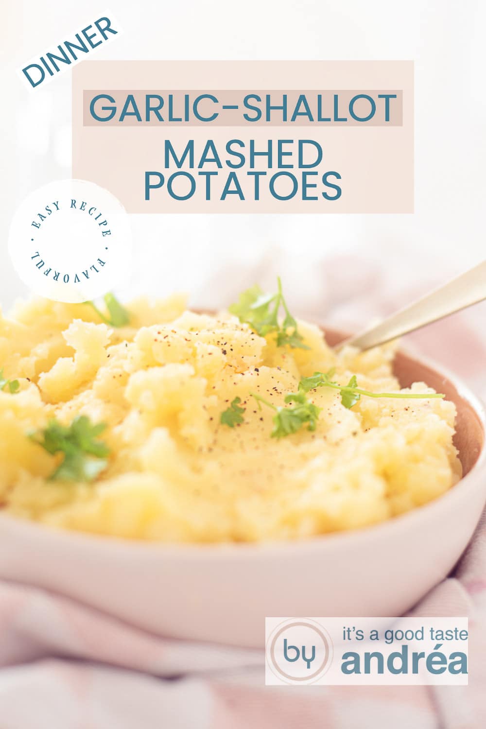 GarlicShallot Mashed Potatoes By Andrea Janssen