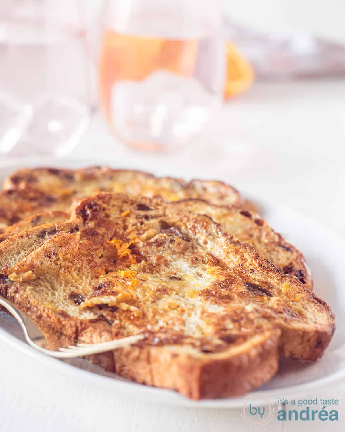 French toast deluxe on a plate