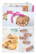 3 photos in a collage with bars, A text bars, bars, more bars