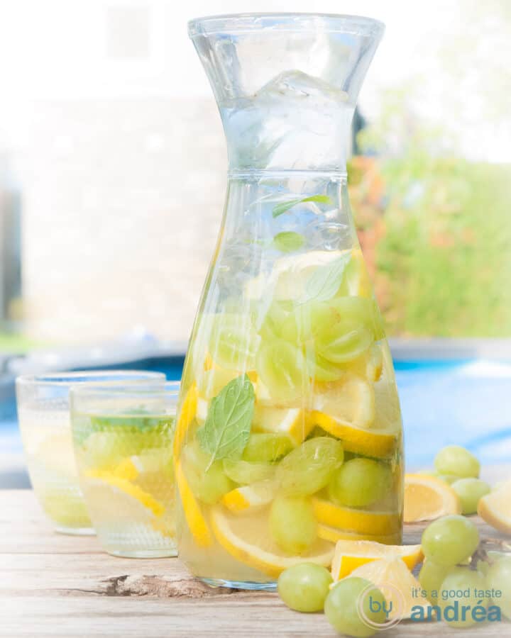 Grape Infused Water - By Andrea Janssen