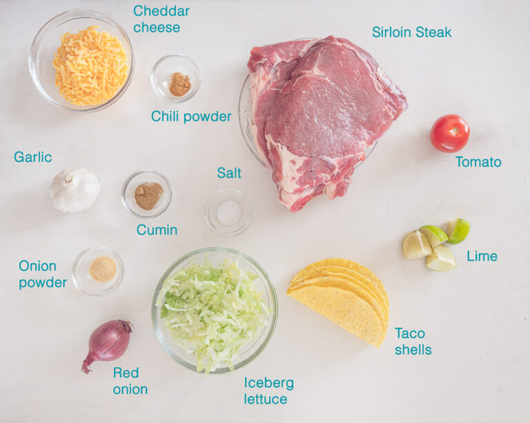 Grilled Sirloin Steak Tacos By Andrea Janssen