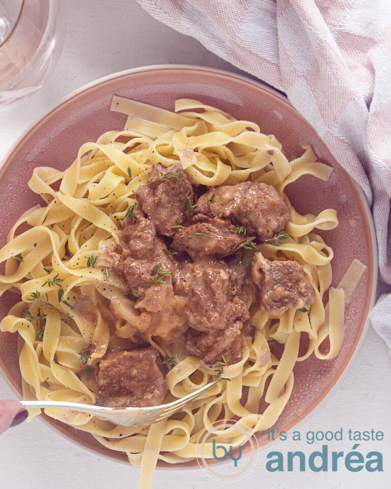 Crock Pot Beef and Noodles By Andrea Janssen