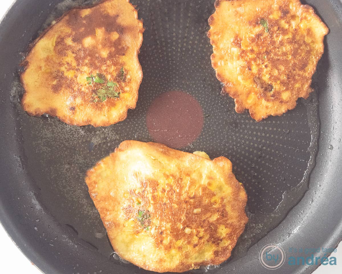 Frikadel Jagung (Indonesian Corn Fritters) - By Andrea Janssen